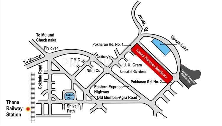 Images for Location Plan of Raunak Laxmi Narayan Residency