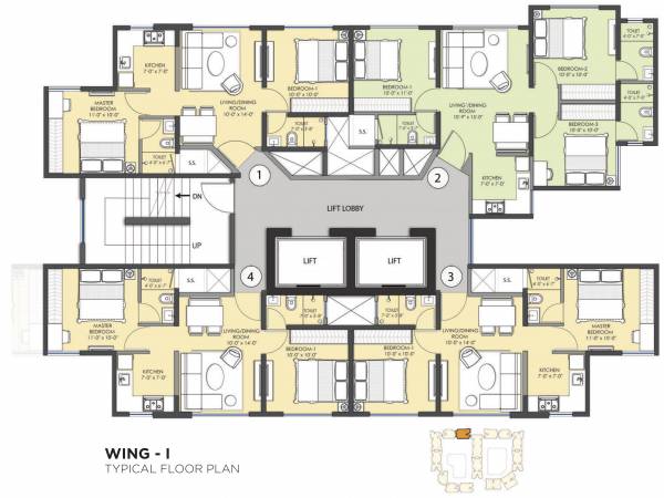 Images for Cluster Plan of Omkar Lawns And Beyond