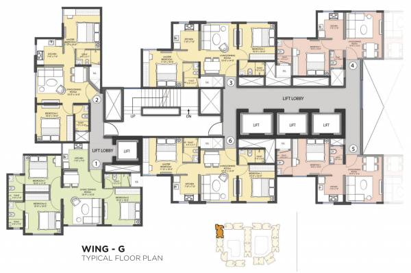 Images for Cluster Plan of Omkar Lawns And Beyond