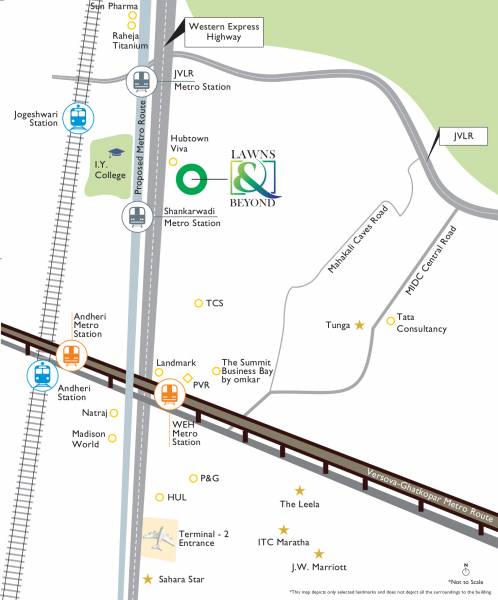 Images for Location Plan of Omkar Lawns And Beyond