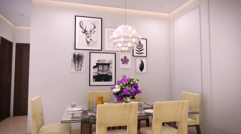  goldcrest residency Living Area