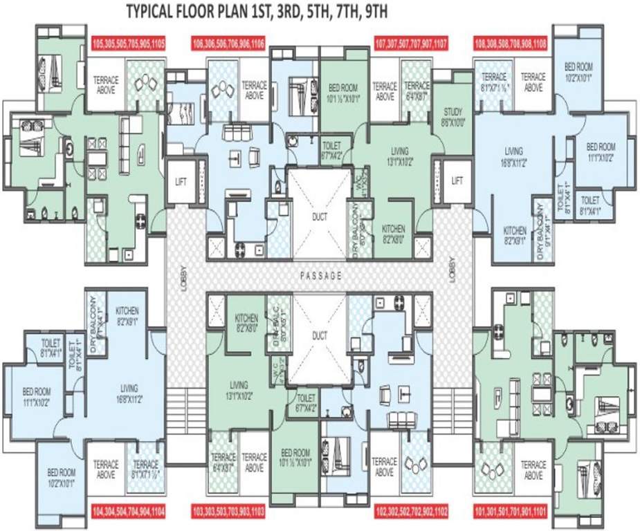 Images for Cluster Plan of Choice Goodwill Nirmiti B Building