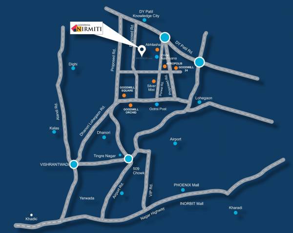 Images for Location Plan of Choice Goodwill Nirmiti B Building