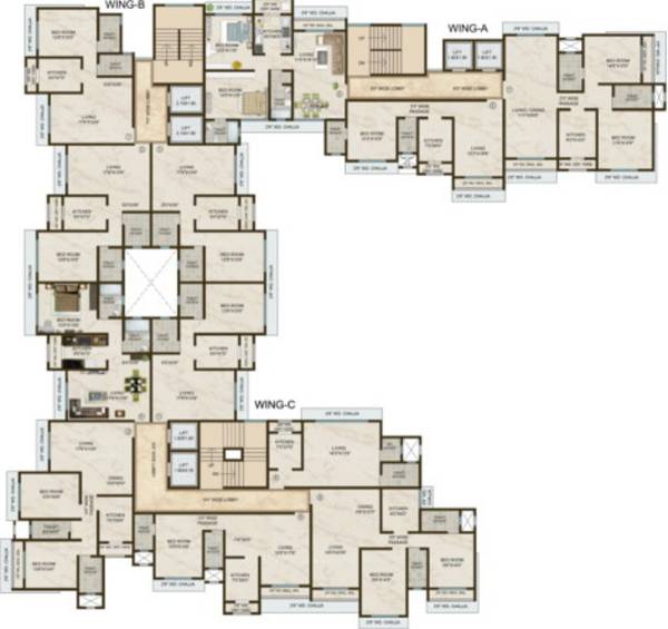 Images for Cluster Plan of Sagar Artic Building