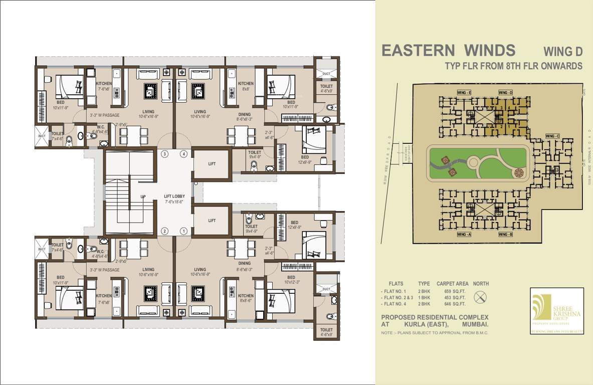  eastern winds  Eastern Winds C Wing Cluster Plan