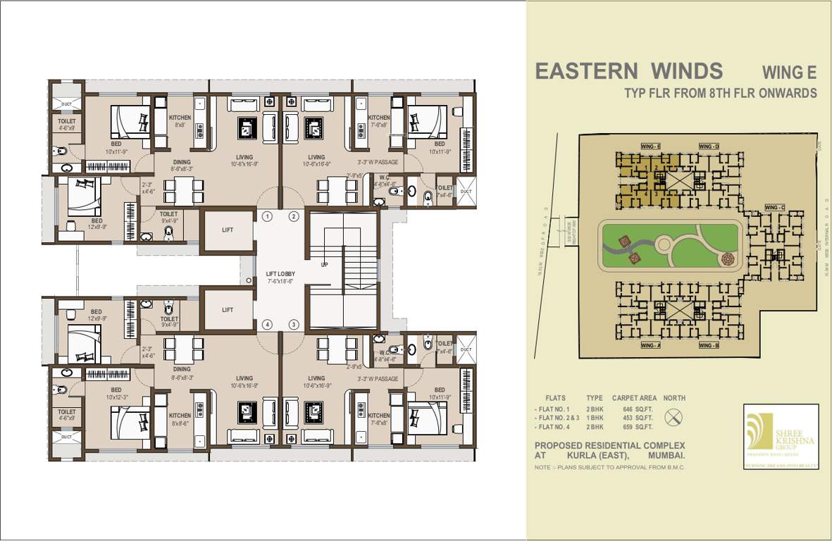  eastern winds  Eastern Winds D Wing Cluster Plan