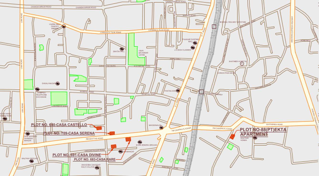 Images for Location Plan of Geopreneur Ekta Appartment From 18th Floor To 22nd Floor