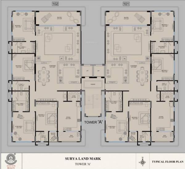 Images for Cluster Plan of Ascon Surya Landmark Images for Cluster Plan of Ascon Surya Landmark