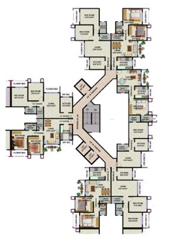Images for Cluster Plan of HDIL Galaxy Apartments CDF Wings