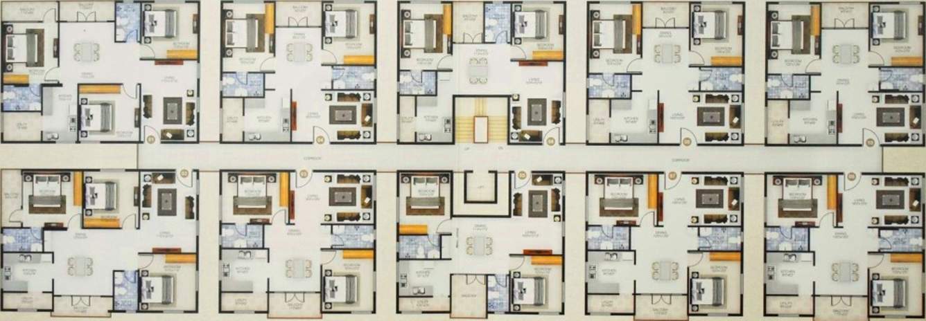 Images for Cluster Plan of Sahasra Sri Nidhi Bliss