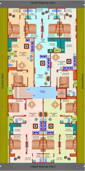 Images for Cluster Plan of Malhotra Homes