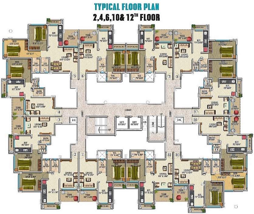 Images for Cluster Plan of Harishree Residency 1