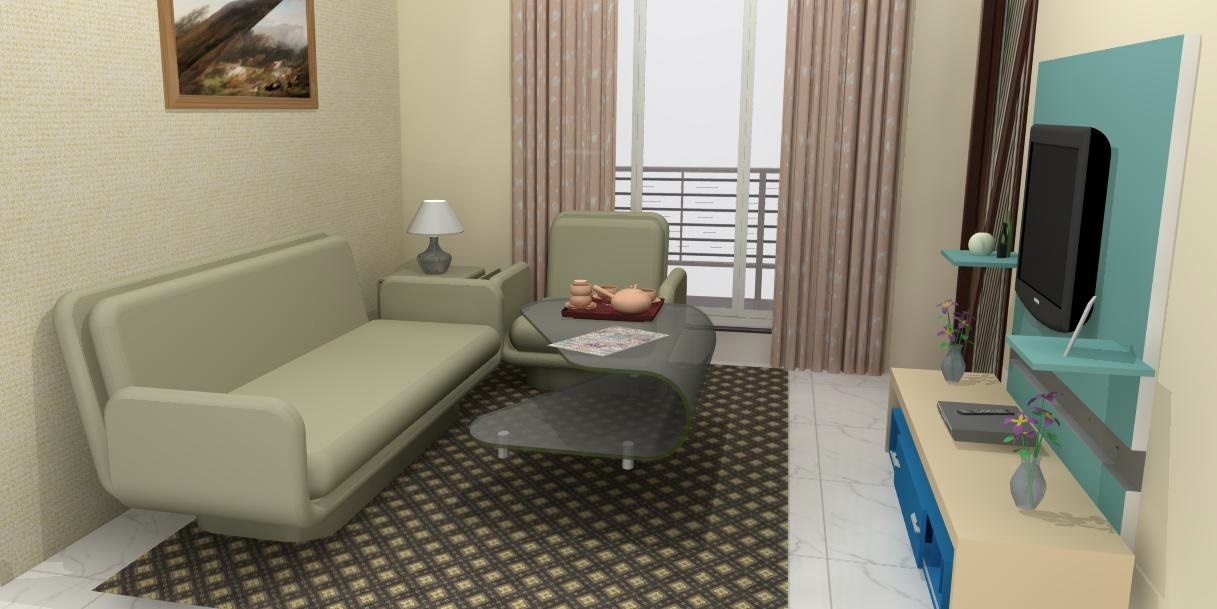  olive residency Living Area