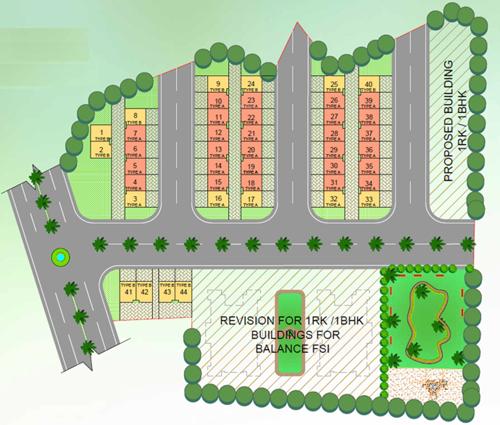  greens-villa Images for Layout Plan of Benchmark Greens Villa