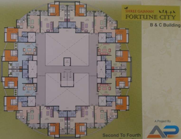 Images for Cluster Plan of A P Shree Gajanan Fortune City