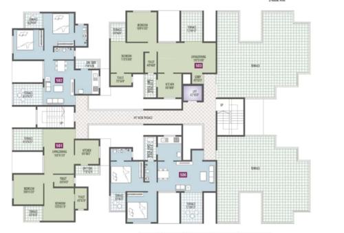  vista Paras Vista Wing A Cluster Plan