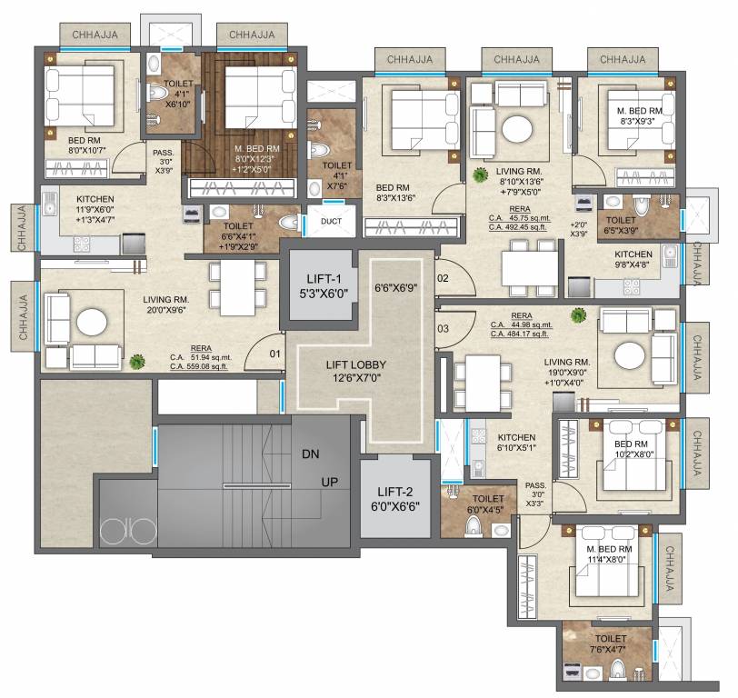  kamala chs ltd Kamala CHS Ltd Cluster Plan