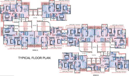 Images for Cluster Plan of Meeti Redevelopment of New Kamal Kunj CHS Ltd