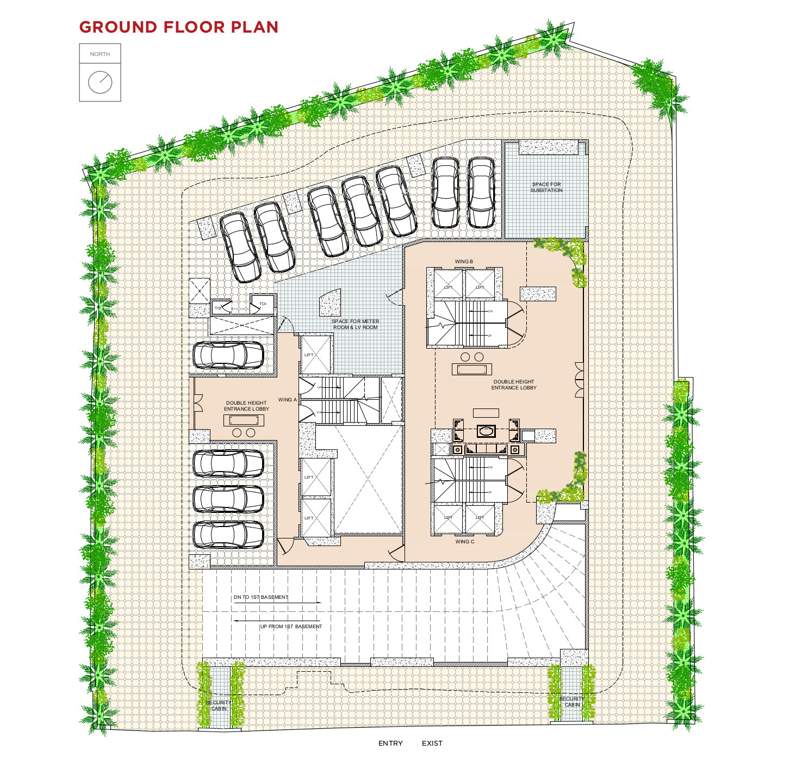  siddhivinayak Wing B Cluster Plan