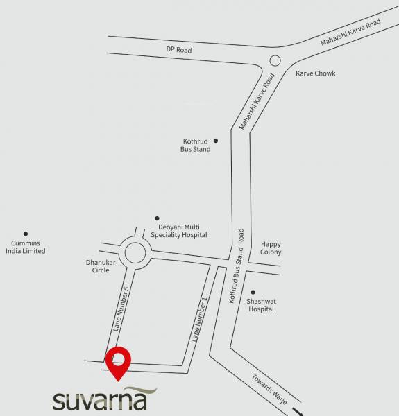 Images for Location Plan of Ravetkar Suvarna
