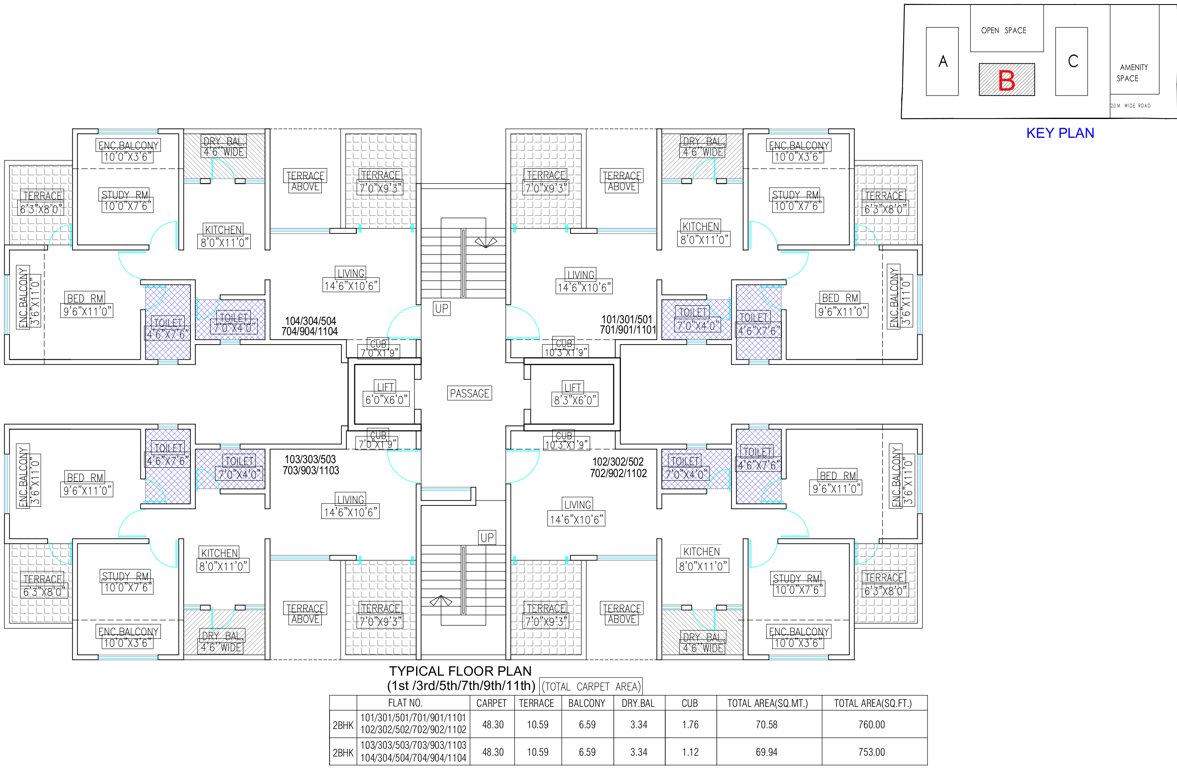 Images for Cluster Plan of Saptsiddhi Savali Saffron Phase I