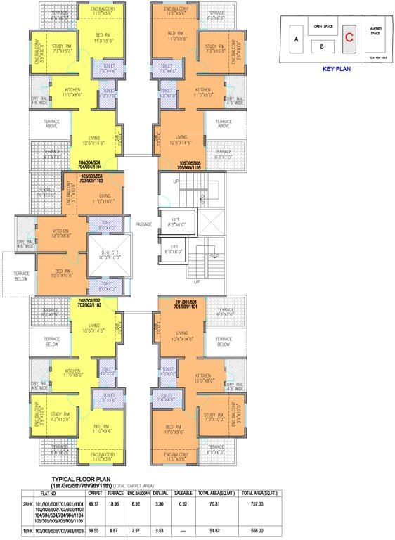 Images for Cluster Plan of Saptsiddhi Savali Saffron Phase I