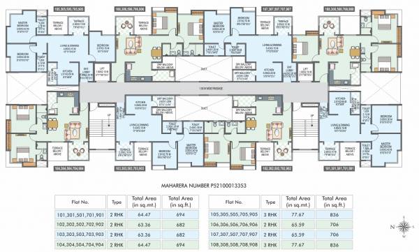  prospero A Building Cluster Plan