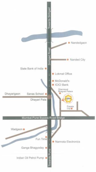  vyomkesh Location Plan