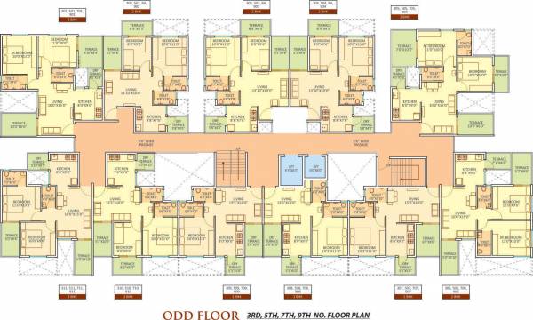  meridian Nexus Meridian Wing A Cluster Plan