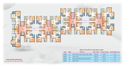  swapnpurti-residency Swapnpurti Residency J1 Building Cluster Plan