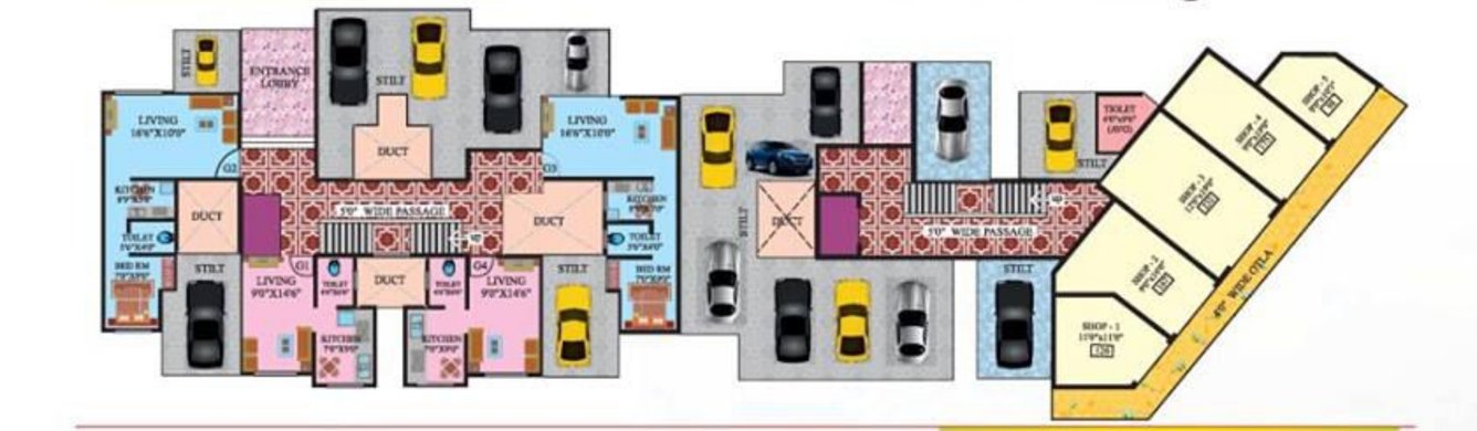  aditi empire phase1 A Wing Cluster Plan