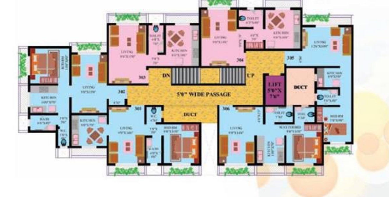  aditi empire phase1 A Wing Cluster Plan