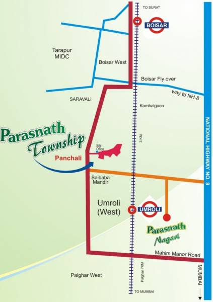 Images for Location Plan of Shreenath Parasnath Township Building No 4
