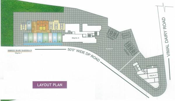 Images for Layout Plan of Shubham Shree Hari Darshan Building No 7