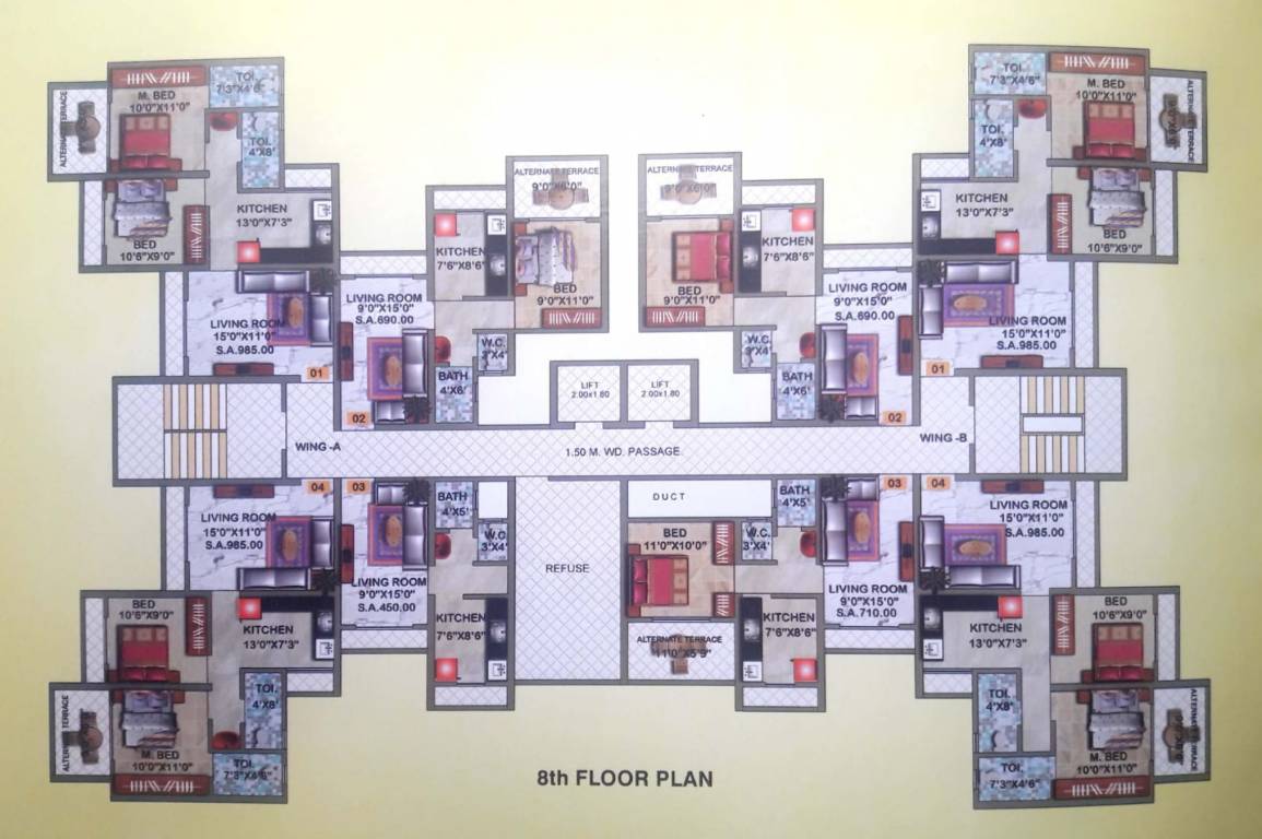 Images for Cluster Plan of Gauri Vinayak Eknath Enclave