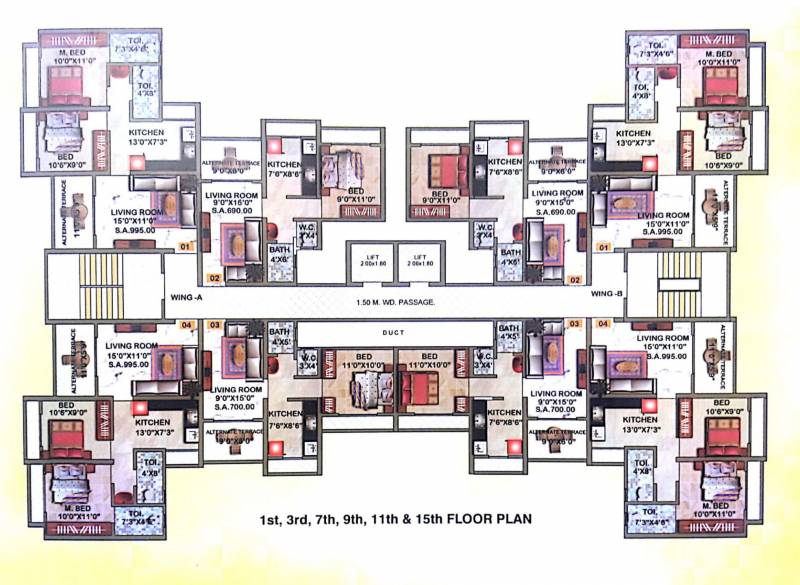 Images for Cluster Plan of Gauri Vinayak Eknath Enclave