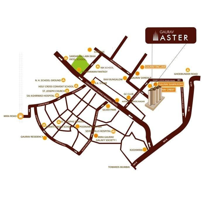  gaurav aster Location Plan
