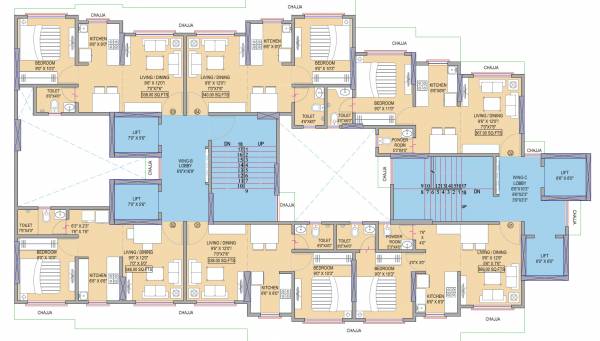 the-residency-tower The Residency Cluster Plan