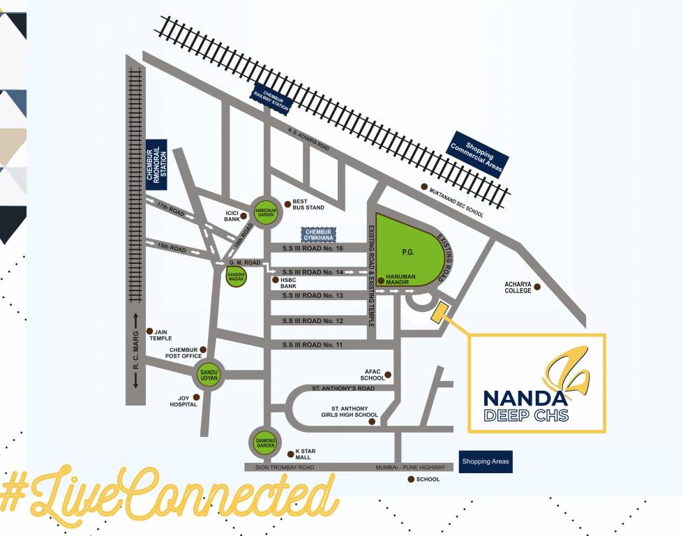  chembur nandadeep chs ltd Location Plan