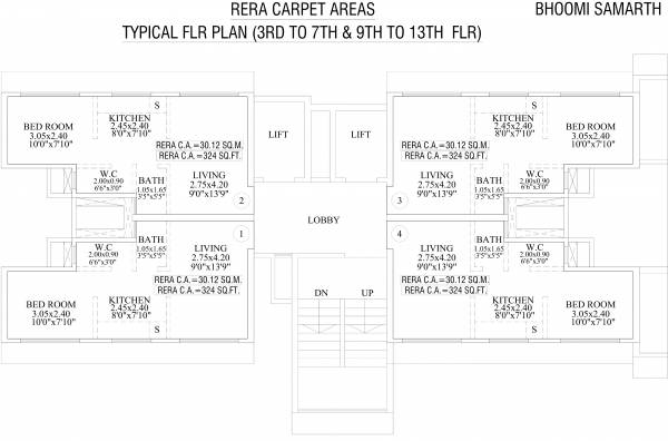 Images for Cluster Plan of Samarth Bhoomi Samarth A Wing