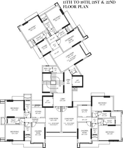 Images for Cluster Plan of Pavan Sheth Park Residency