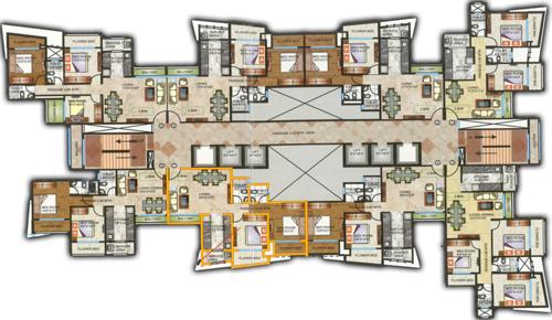 Images for Cluster Plan of Pattathu Pearl Residency Wing A Residential Phase I