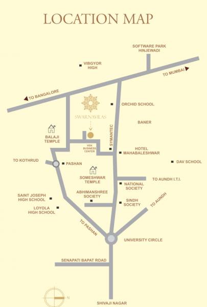  swarnavilas-phase-1 Location Plan