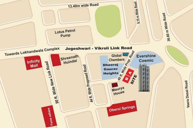  gaurav legend wing a and b Location Plan