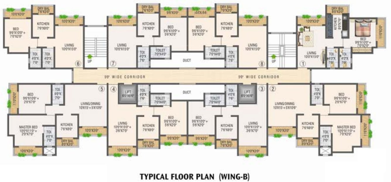 Images for Cluster Plan of Salangpur Salasar Aarpan B Wing