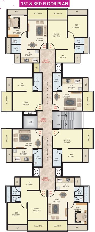 Images for Cluster Plan of Devkrupa Dev Residency