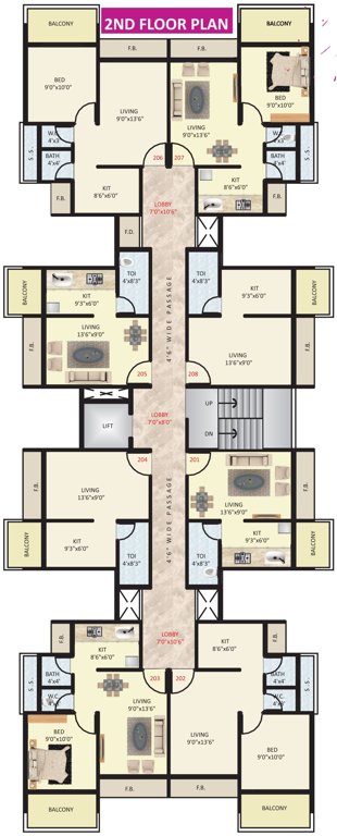 Images for Cluster Plan of Devkrupa Dev Residency