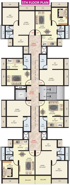 Images for Cluster Plan of Devkrupa Dev Residency