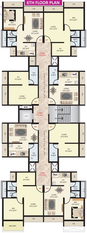 Images for Cluster Plan of Devkrupa Dev Residency