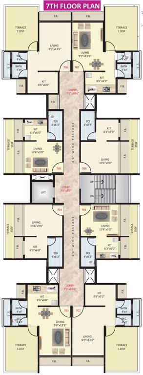 Images for Cluster Plan of Devkrupa Dev Residency